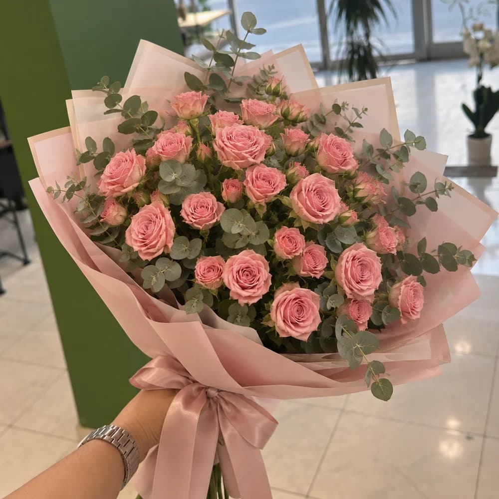 Pembe Çardak Gül Buketi